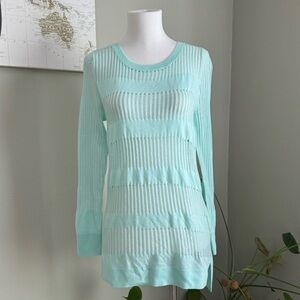 NWOT Halogen Open Knit Sweater